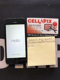 iPhone 5 64gb unlocked t-mobile metro pcs at&t cricket