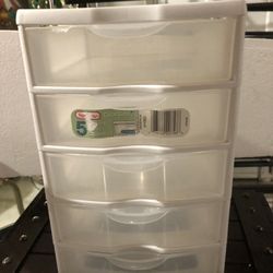 Sterilite 5 Drawer Mini 