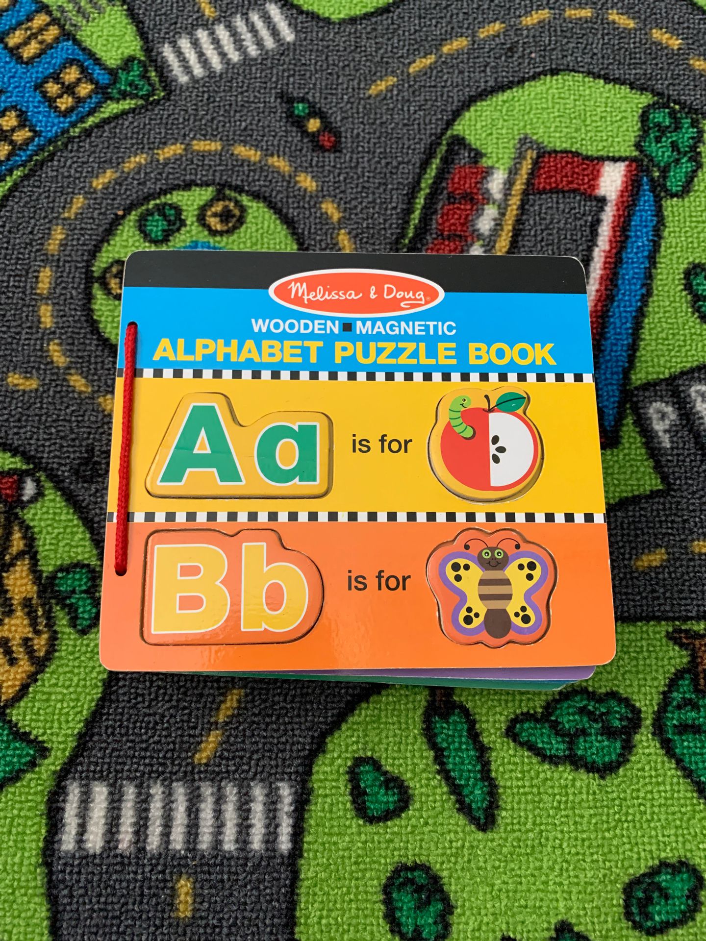 Melissa and Doug ABC puzzle book