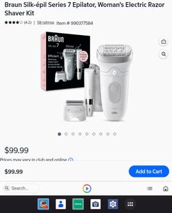 Braun Epilator Silk-épil 7, Hair Removal Device, Women Shaver & Trimmer, Wet and Dry.