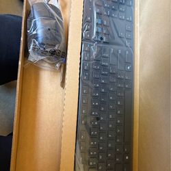 Dell Computer Mouse and Keyboard