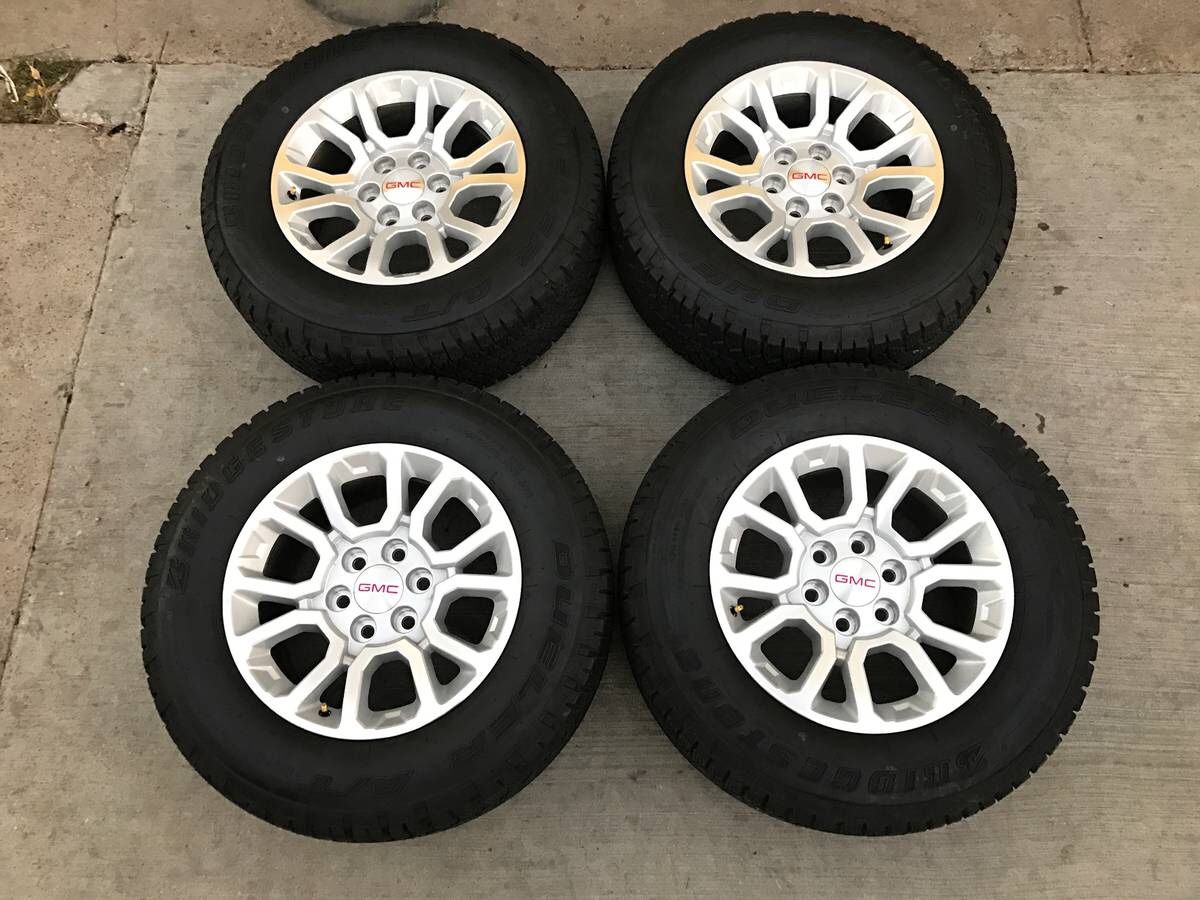 Chevy z71 Factory Rims & Tires Stock Original Wheels Silverado Tahoe