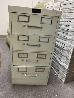 4 Drawer Metal File Cabinets