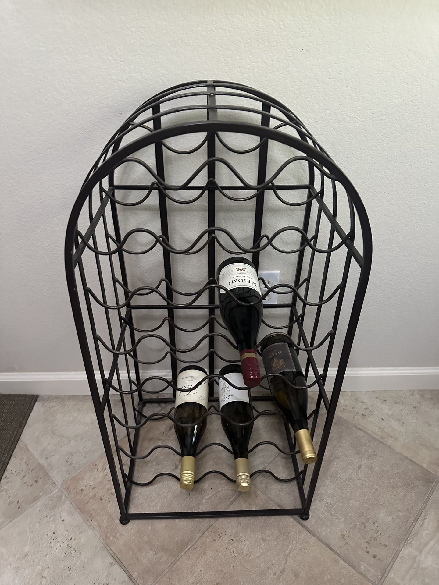Metal Wine Rack