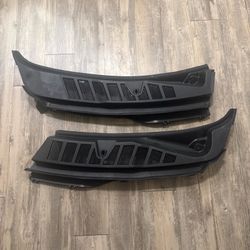 Front LH & RH Side Windshield Wiper Cowl Grille For Ford F-150 2021-2024