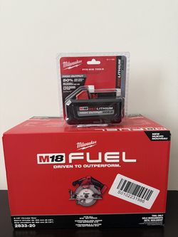 Milwaukee Circular saw with 6.0 Ah battery