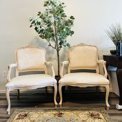 Pair Of French Louis XV Style Chairs