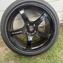 NISMO CLUBSPORT WHEEL(18X9.5+38) 350z Rims