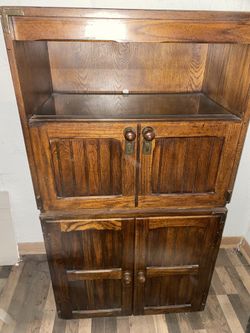 Wood Cabinet 