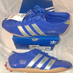 Adidas Japan Womens 9.5 US Blue/Alumin/Gum3 Originals New JQ0595