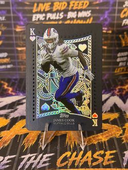 James Cook 2026 Topps All Kings SSP Case Hit #AK-2 Buffalo Bills