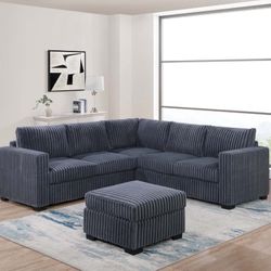 Sectional W/ottoman 