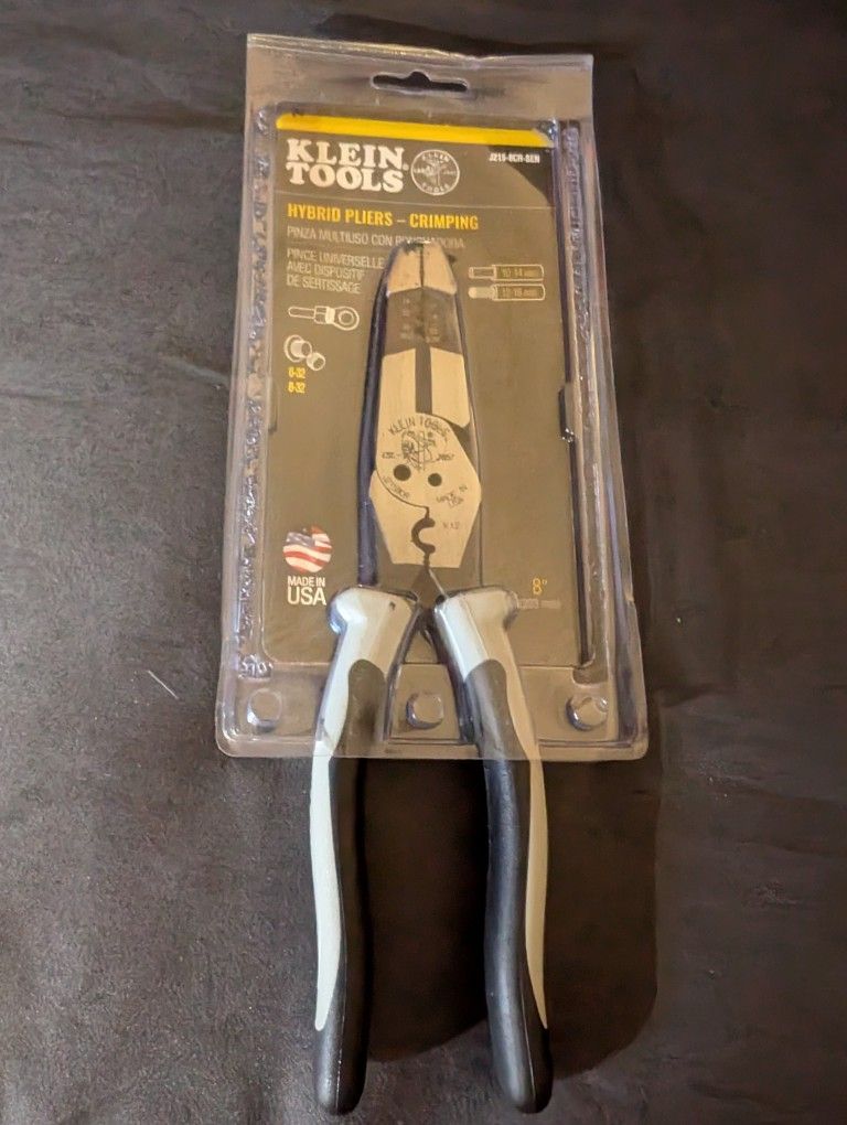 Klein Tools Hybrid Pliers -Crimping 