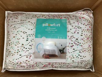 Iridescent Twin Comforter Set