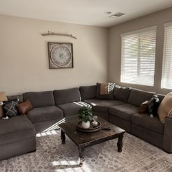 Gray Sectional Sofa