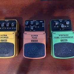 Behringer Guitar Effects Pedals