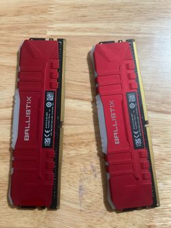 Ballistix 16gb ram (8 each)