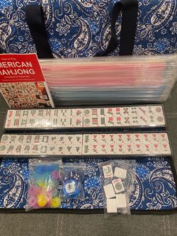 GUSTARIA American Mahjong Set with Carrying Bag