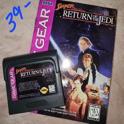 Super Star Wars Return of the Jedi for Sega Game Gear