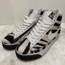 Nike Blazer Mid ’77 Zebra Print – Women’s Size 5 (Used)