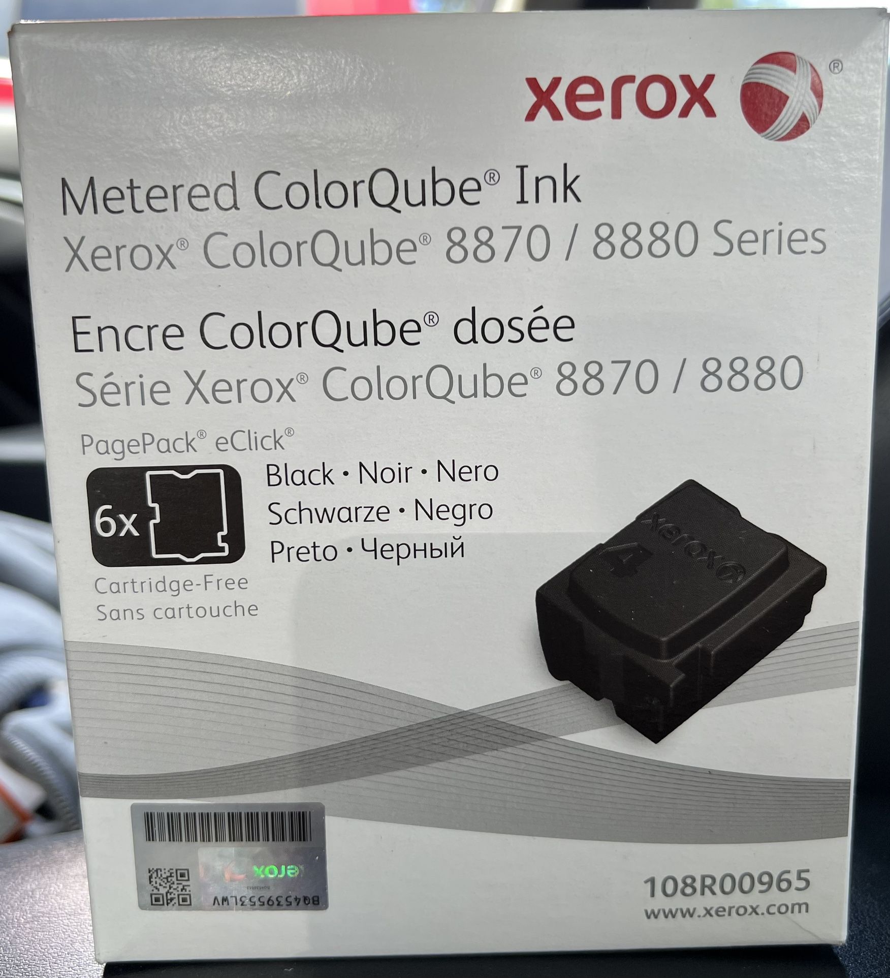 Brand New OEM Xerox ColorQube Ink 8870/8880