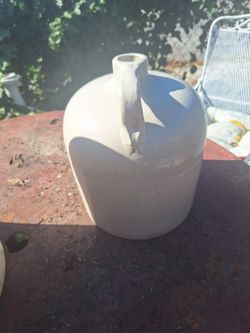 Vintage Salt Glazed Whiskey Jug
