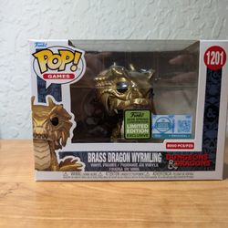 Funko Pop! Games: Dungeons and Dragons: Brass Dragon Wyrmling LE 8000