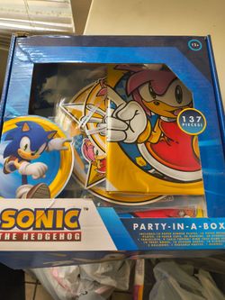 Sonic Birthday decorations FREE Free