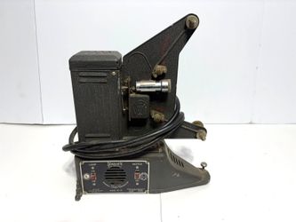 Vintage Univex Model P-8 Movie Projector & Camera - Bulb & Motor Work!