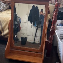 Wood Mirror