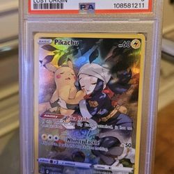 Pikachu TG05/TG30 PSA 9 Full Art Promo Lost Origin Pokemon 2022