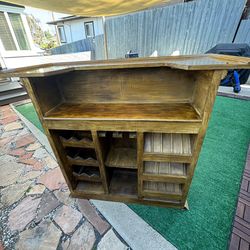 Wooden bar/ garage bar