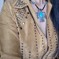 Handcrafted Necklace Thunderbird Pendant