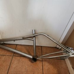 Vintage Dyno Detour "20 Chrome Bmx Frame 