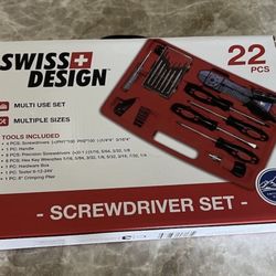 Swiss Design 22 -piece Screw Driver Set