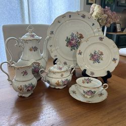 Vintage Porcelain Tea Set