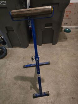Record Power Wood Roller Stand
