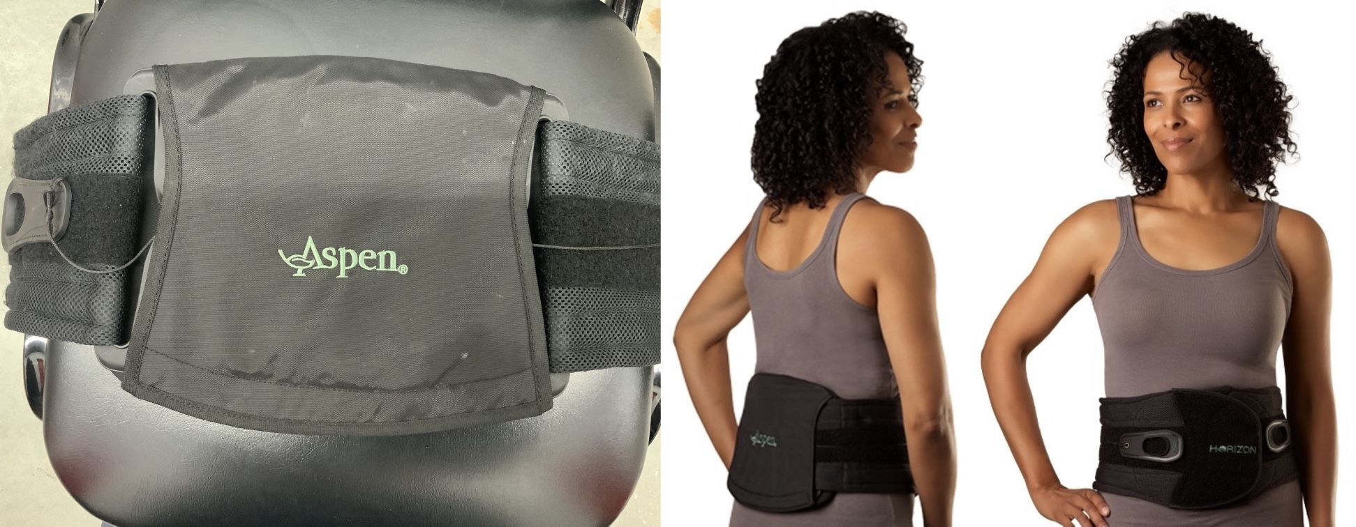 🦀  1 ASPEN Horizon Body Sculpting Waist Trainer w/ Pull Cord (for extra customization) & Ice Pack Pocket Option... Value $110 