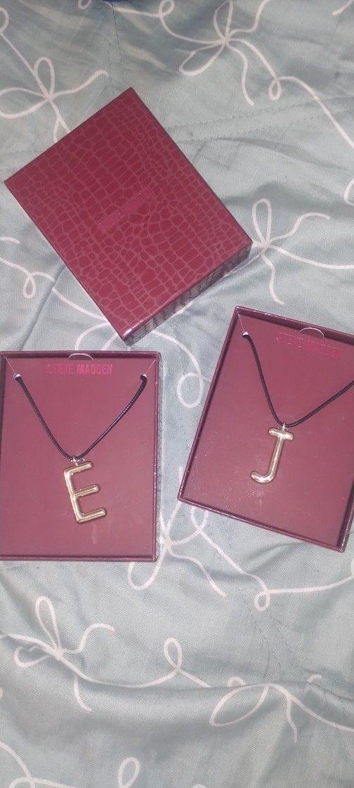 E And J Steve Madden Necklaces