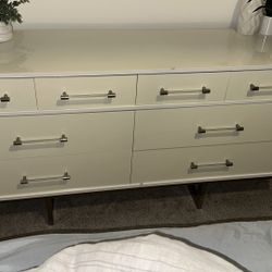 8 White Drawer Dresser