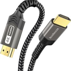 BlueRigger 4K Braided HDMI 25ft-brand New 