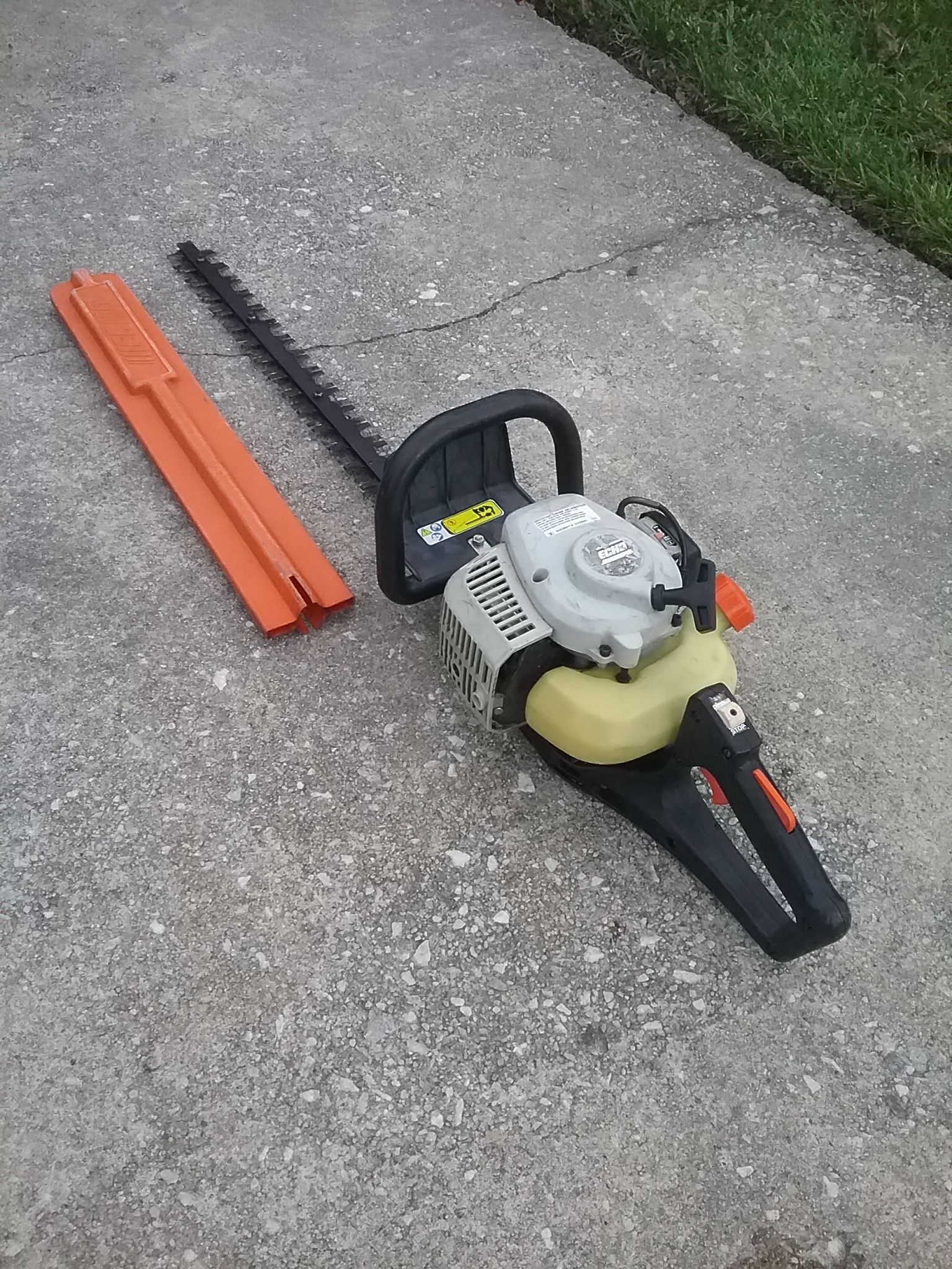 Echo HC 160 gas powered hedge trimmer