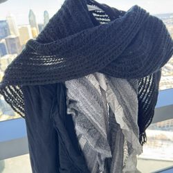 3 chic scarves/wraps