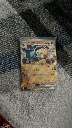 Lucario Pokemon card 082/142