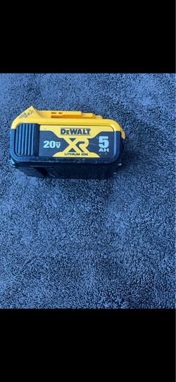 DeWalt XR 5Ah Battery Genuine Used