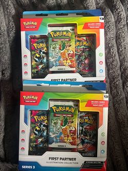 Pokémon First Partner Illustration Collection Series 3 x2