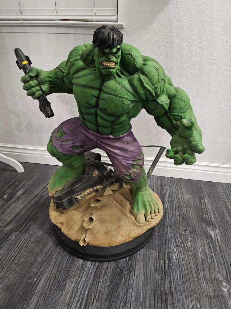 Huge Rare Limited Edition Iron Studios Marvel Legacy 1/4 Scale Incredible Hulk Statue 147/230