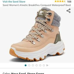 Sorel Women's Kinetic Breakthru Conquest Boots Size 11.5