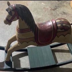 Antique Rocking Horse 