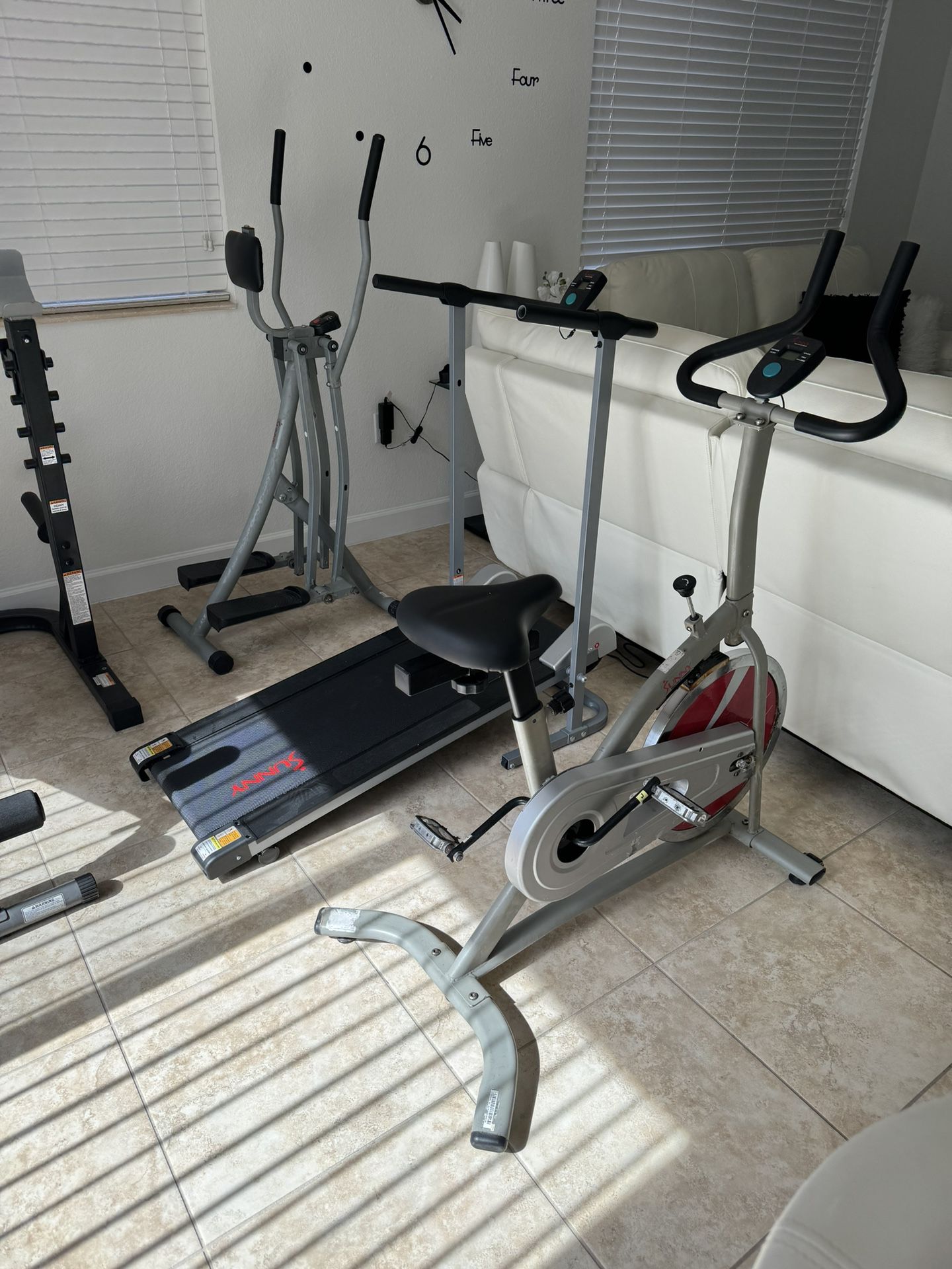Treadmill , Bicycle, All 3 